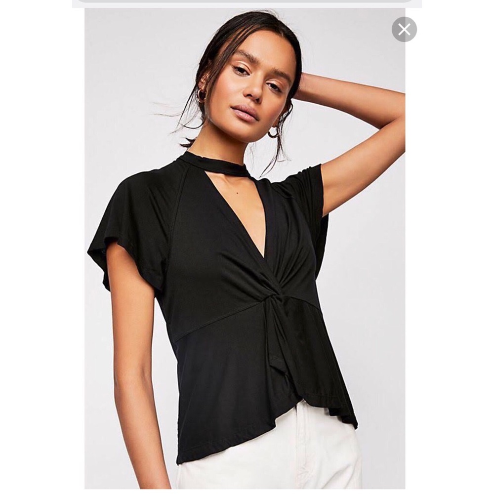 NWT Free People Just A Twist Top